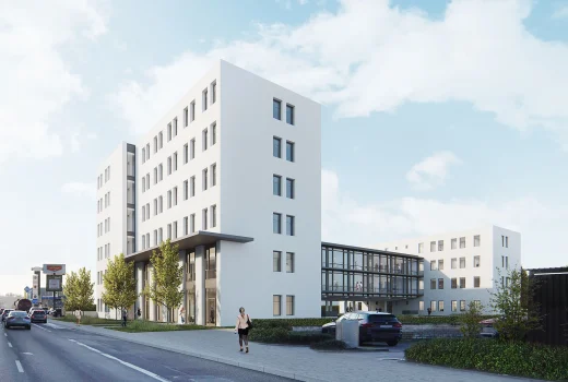 Fenster Neubau Bürogebäude Wiesbaden Sozialamt Landeshauptstadt